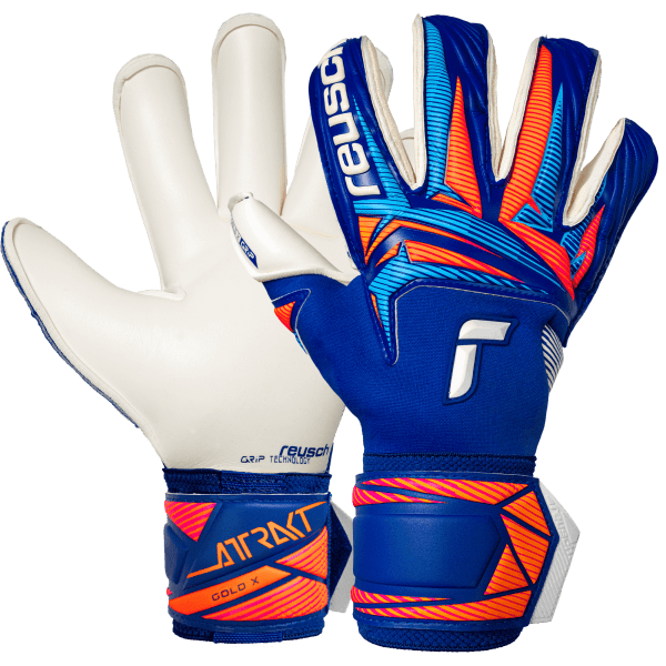 REUSCH Attrakt Gold X Roll Finger — вратарские перчатки